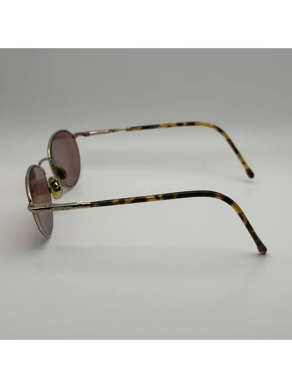 Vintage Guess Oval Prescription Sunglasses Frames Tortoiseshell Arms
